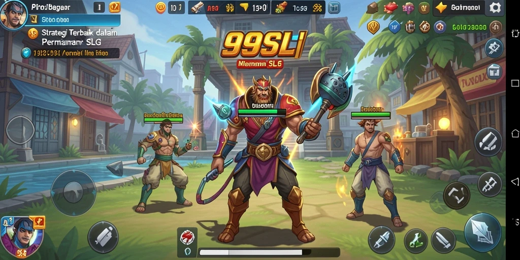 Tampilan gameplay 99SL yang menarik dan strategis.