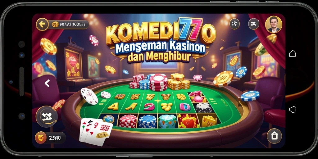 Tampilan gameplay Kasino yang mengasyikkan dan penuh warna.