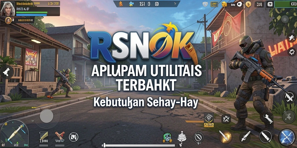 Tampilan antarmuka RSNOK yang sederhana dan fungsional.