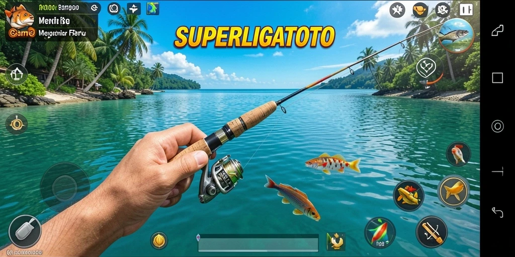 Tangkapan ikan yang mengesankan dalam SUPERLIGATOTO.